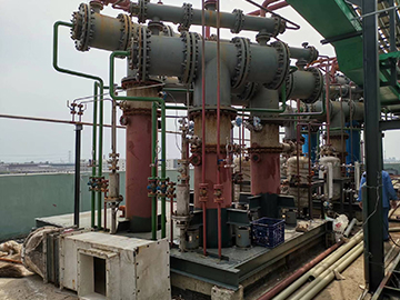 四氟冷凝器精馏安装